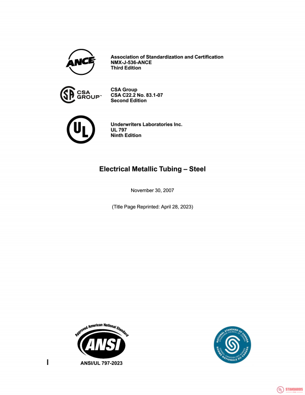 UL 797 PDF UL 797 PDF
